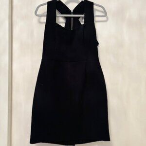 ZARA criss-cross back cocktail dress size Large